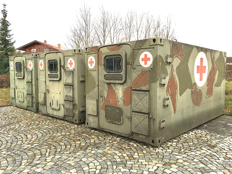 Bundeswehr Rolladen Schrank Einbauschrank Container Funkkabine Shelter